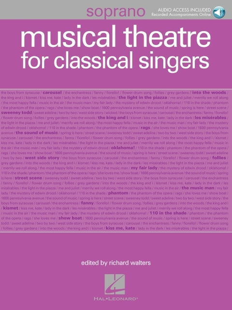 Musical Theatre for Classical Singers: Soprano Book/Online Audio