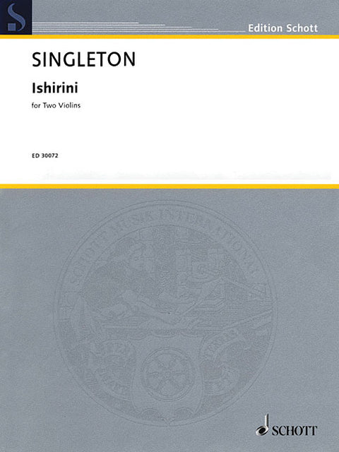 Ishirini: Two Violins Two Performance Scores by Singleton, Alvin