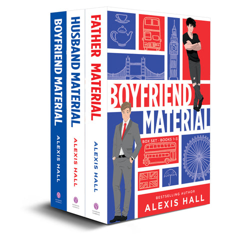London Calling Box Set: Boyfriend Material, Husband Material, Father Material by Hall, Alexis