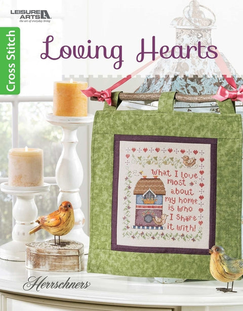 Loving Hearts Cross Stitch by Bussi, Gail