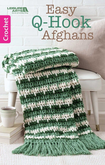 Easy Q-Hook Afghans by Leisure Arts