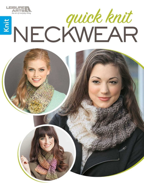 Quick Knit Neckwear by Leisure Arts