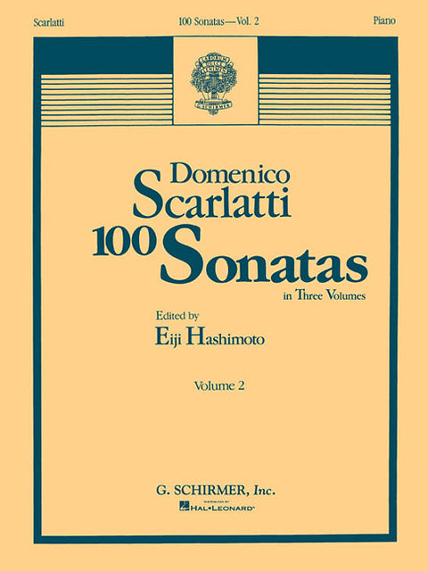 100 Sonatas - Volume 2 (Sonata 34, K232 - Sonata 67, K444): Piano Solo by Scarlatti, Domenico