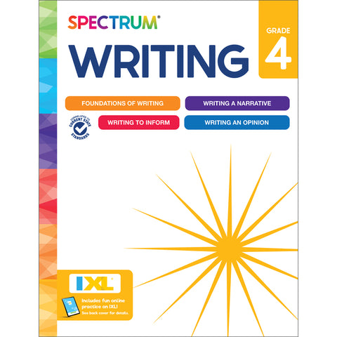 Spectrum Writing Workbook, Grade 4