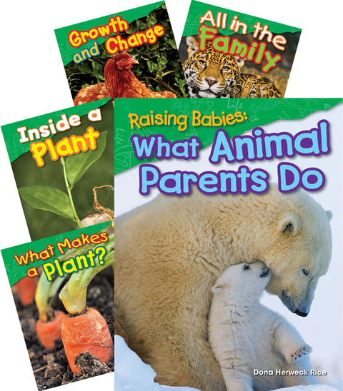 Life Science Grade 1: 5-Book Set by Multiple Authors