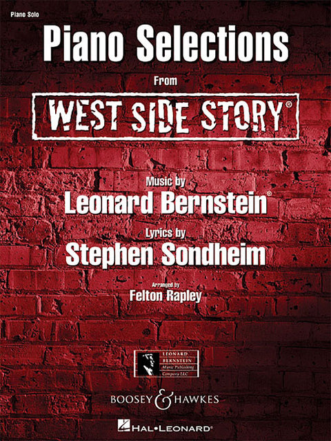 West Side Story: Piano Solo Selections by Sondheim, Stephen