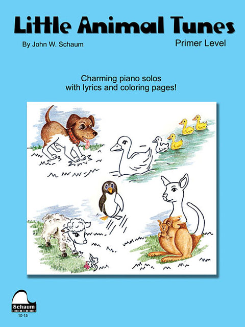 Little Animal Tunes: Primer Level by Schaum, John W.