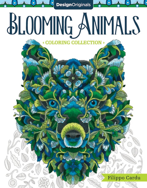Blooming Animals (Filippo Cardu Coloring Collection) by Cardu, Filippo