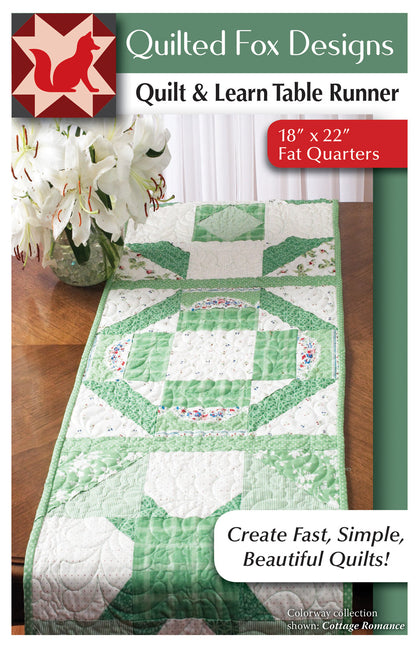 Quilt & Learn Table Runner Quilt Pattern: Lesson 2 by McNeill, Suzanne