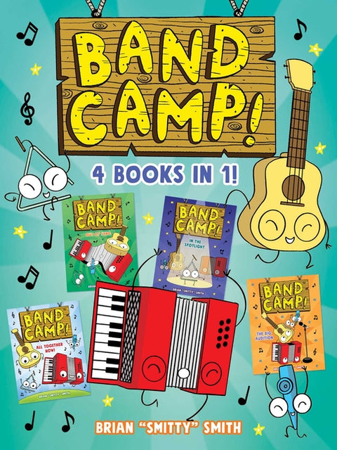 Band Camp! 4 Books in 1! (a Little Bee Graphic Novel Series for Kids)