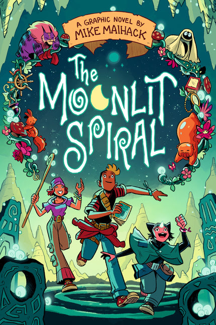 The Moonlit Spiral: A Graphic Novel by Maihack, Mike