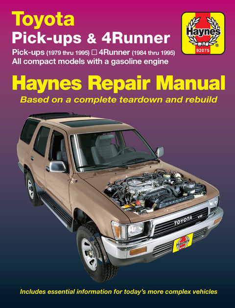 Toyota Pick-Ups 1979-95 & 4Runner 1984-95