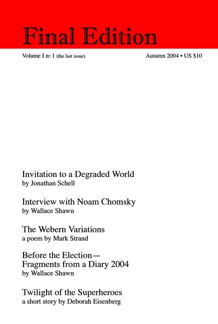 Final Edition by Shawn, Wallace