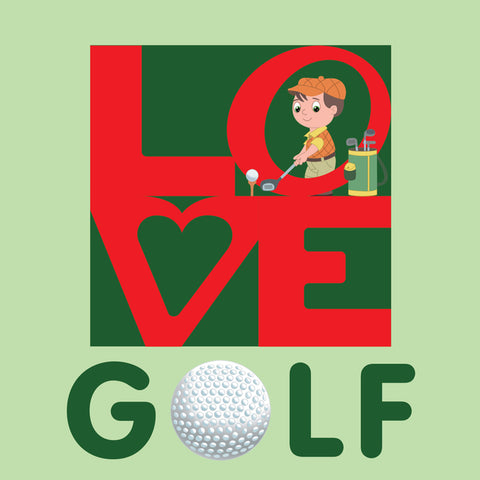 Love Golf by Epstein, Brad