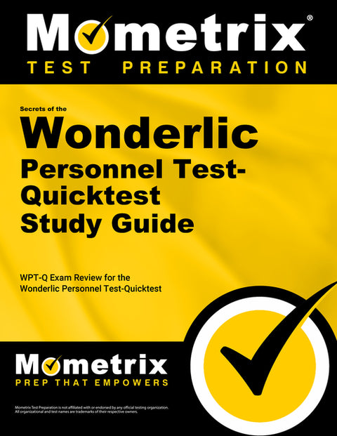 Secrets of the Wonderlic Personnel Test-Quicktest Study Guide by Mometrix Workplace Aptitude Test Team