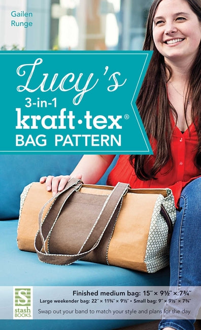 Lucy's 3-In-1 Kraft-Tex Bag Pattern by Runge, Gailen