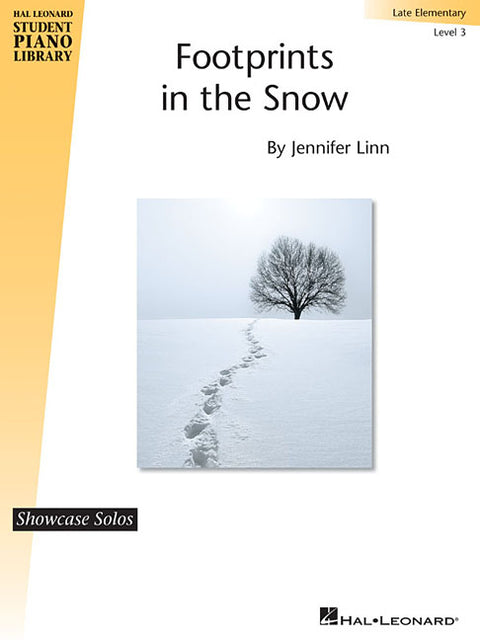Footprints in the Snow: Hlspl Showcase Solos Nfmc 2014-2016 Selection Late Elementary - Level 3 by Linn, Jennifer