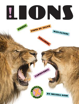 X-Books: Lions by Gish, Melissa