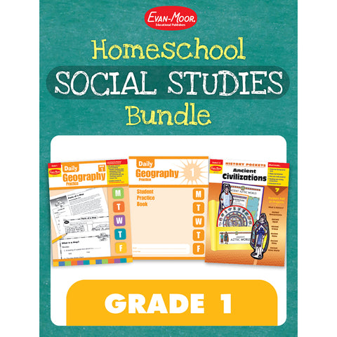 Homeschool Social Studies Bundle, Grade 1