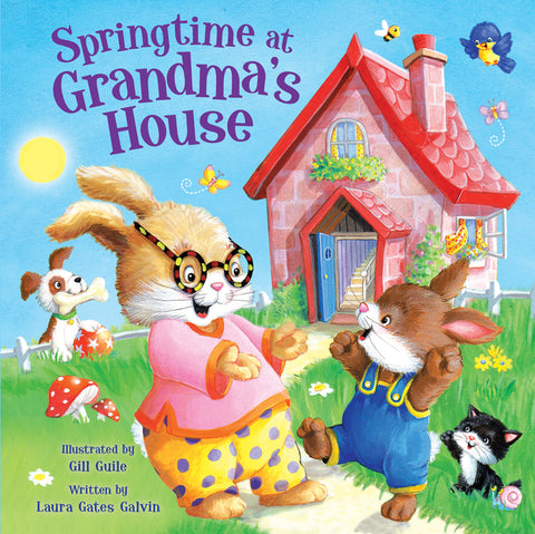 Springtime at Grandma's House: Padded Board Book
