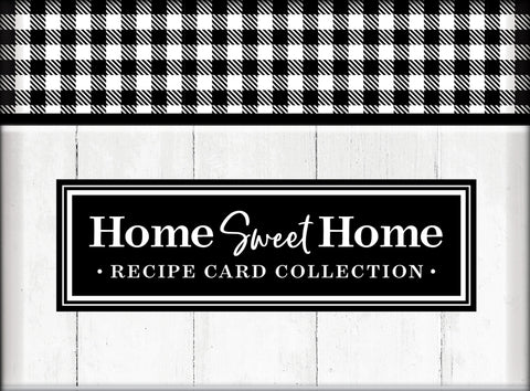 Home Sweet Home Recipe Card Collection Tin by Publications International Ltd
