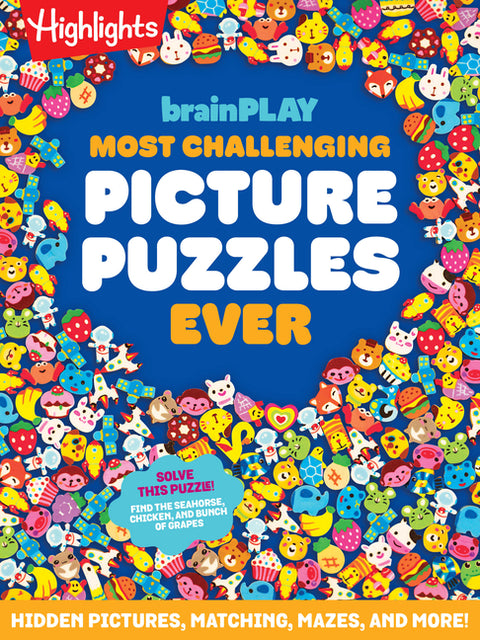 Brainplay Most Challenging Picture Puzzles Ever: Hidden Pictures, Matching, Mazes, and More!