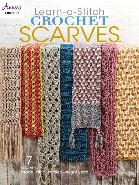 Learn a Stitch Crochet Scarves by Annie's