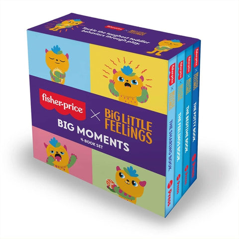 Fisher-Price X Big Little Feelings: Big Moments (4-Book Set) by Big Little Feelings