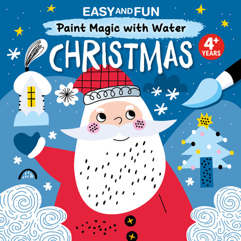 Easy and Fun Paint Magic with Water: Christmas by Clorophyl Editions