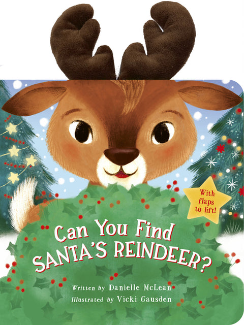 Can You Find Santa's Reindeer?: With Flaps to Lift! by McLean, Danielle