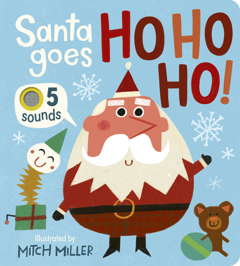 Santa Goes Ho Ho Ho! an Interactive Book with 5 Sounds! by Davies, Becky