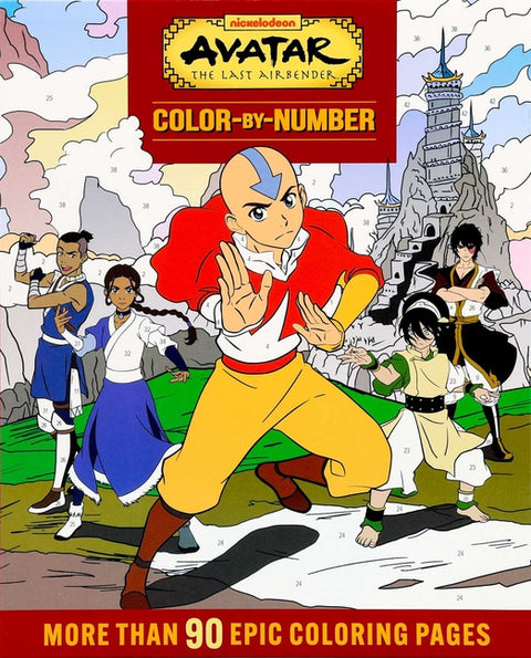 Avatar the Last Airbender Color-By-Number