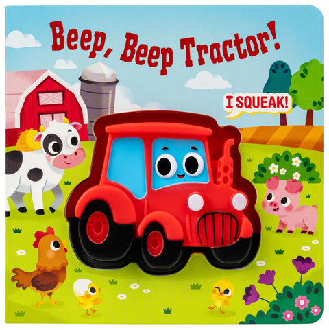 Squeeze & Squeak: Beep, Beep Tractor! by Finch, Morgan