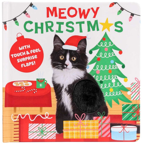 Meowy Christmas with Touch and Feel Surprise Flaps! by Le, Dienesa