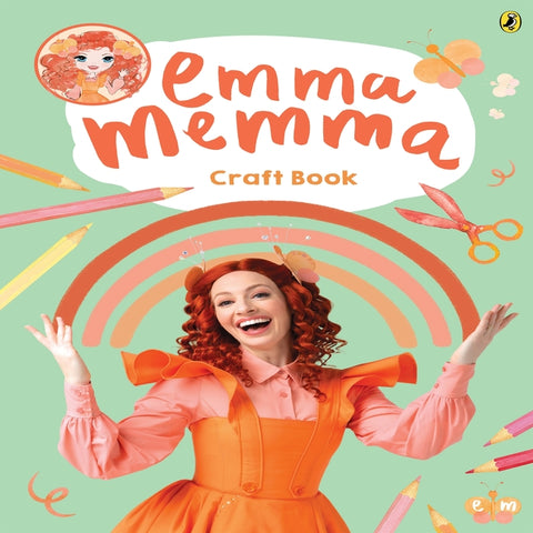 Emma Memma Craft Book: Create Fun Crafts, Includes a Green Plane Cardboard Insert
