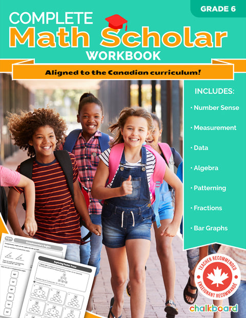 Complete Math Scholar Grade 6 by Hatt, Cassie