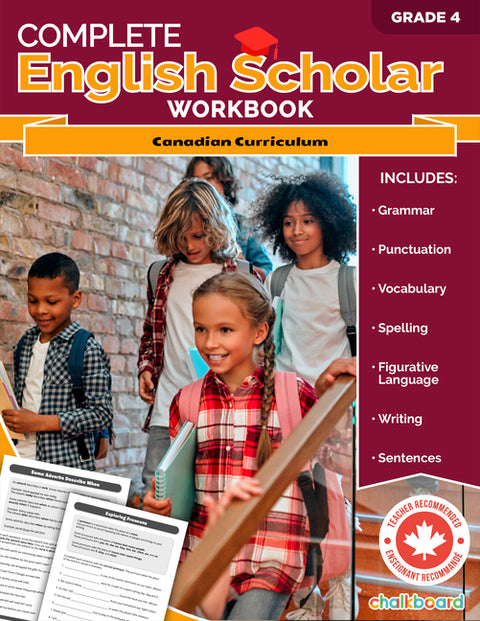 Complete English Scholar Grade 4 by Hatt, Cassie