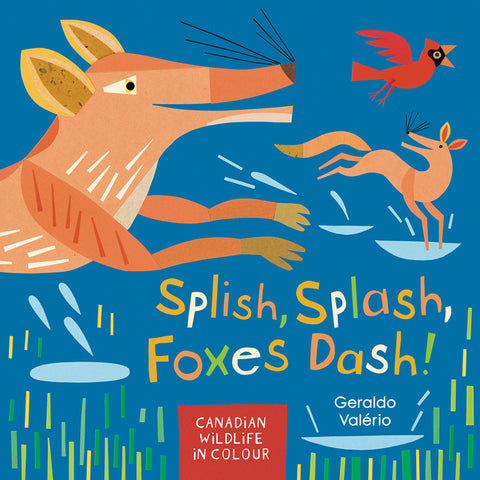 Splish, Splash, Foxes Dash!: Canadian Wildlife in Colour by ValÃ©rio, Geraldo