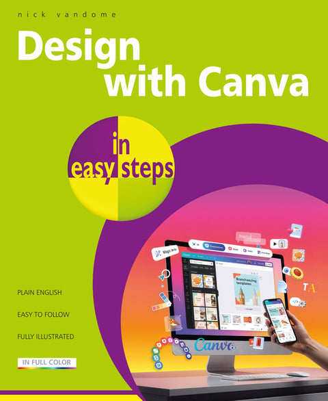 Design with Canva in Easy Steps by Vandome, Nick
