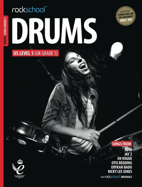 Rockschool Drums Grade 5 2018+ Book/Online Audio by 