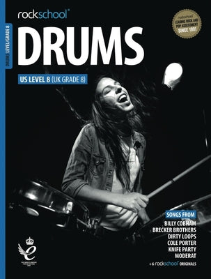 Rockschool Drums Grade 8 2018+ Book/Online Audio by 