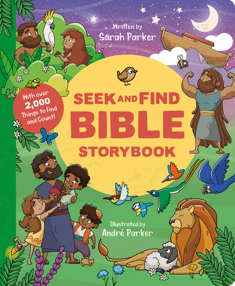 Seek and Find Bible Storybook: With Over 2,000 Things to Find and Count!