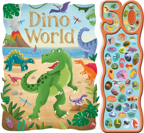 Dino World: With 50 Roar-Some Sound Buttons by Igloobooks