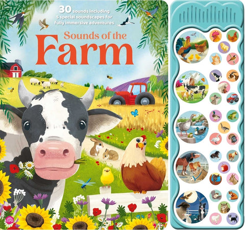 Sounds of the Farm: A 30-Button Sound Book Including 5 Immersive Soundscapes by Igloobooks