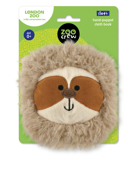 Hand-Puppet Cloth Book Sloth