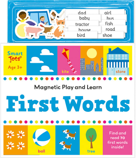 First Words: Magnetic First Words Matching Book for Kids Ages 3+