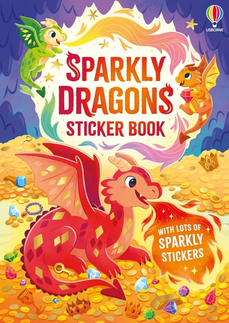 Sparkly Dragons Sticker Book by Beecham, Alice