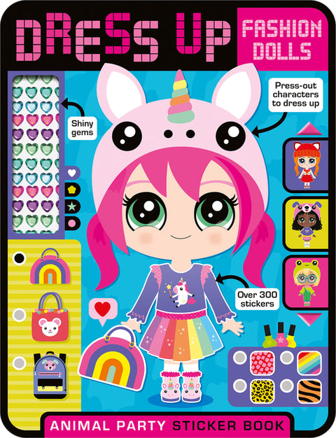 Dress Up Fashion Dolls Animal Party by Collingwood, Sophie