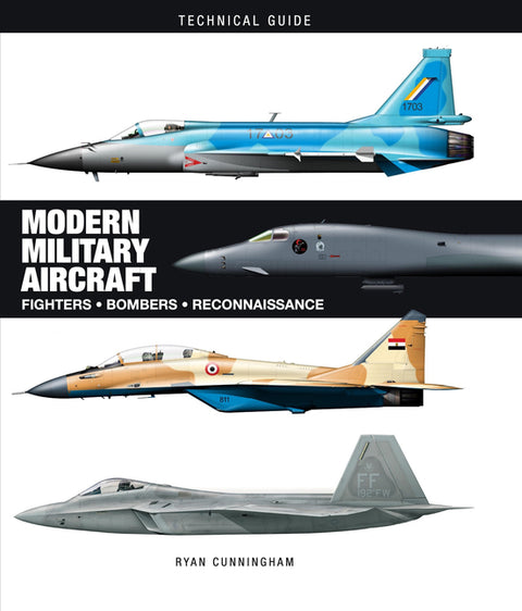 Modern Military Aircraft: Highly-Detailed Gatefold Artworks