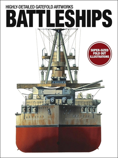 Battleships: Highly-Detailed Gatefold Artworks by Simner, Mark